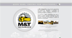 Desktop Screenshot of mttreinamento.com.br